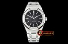 Audemars Piguet Royal Oak 15400 SS/SS Black JF V4 MY9015 Mod 3120