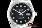 Rolex Datejust DJ2 41mm Oyt Smt SS/SS Black Diam BP Asia 2813