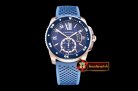 Cartier De Calibre Diver Bleu RG/RU Blue MY8205