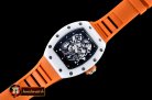 Replica Richard Mille RM055 Bubba Watson White Cer Black CER/VRU