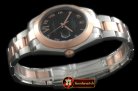 R2DJ0192B - SS/RG Oyster Black Roman Asian Eta 2836-2