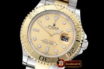 Rolex YachtMaster 116613 40mm 904L YG/SS Gold GMF A3135