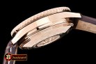 Replica Breitling Navitimer RG/LE Brown Asia 7750 Mod