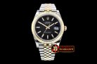 Rolex Datejust DJ2 41mm Jub Flt Wrap YG/SS Black Stick BP Asia 2836