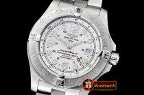 Breitling SuperOcean SteelFish SS/SS White HF Asia 2836
