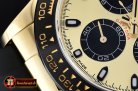 Rolex Daytona 116518LN Cer Bez YG/RU Gold Stk ARF A4130