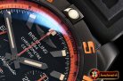 Breitling Chronomat B01 Raven DLC/RU Blk/Stk/Org GF A7750 Mod
