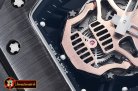Richard Mille RM052 Skeleton Skull Black CER/RU Rose Gold Custom