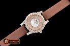 Chopard L'Heure Du Diamant Round RG/LE (Brown) Rose Gold MY9015