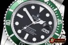 Rolex Submariner Ref.16610LV SS/SS Black JF A3135 Mod