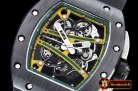 RM090E - RM061 Yohan Blake Ceramic CER/RU Green Custom Movt