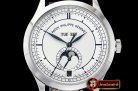 Patek Philippe Annual Cal. Moonphase Ref.5396 SS/LE White KMF MY9015