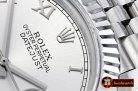 Rolex Datejust II DJ2 41mm Jub Flt SS/SS Silv Wht Roman BP A3235