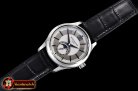 Patek Philippe Annual Cal. Moonphase Ref.5205 SS/LE Wht GRF MY9015