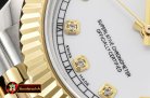 Rolex Datejust II DJ2 41mm Jub Flt YG/SS White Diams BP A3235 Mo