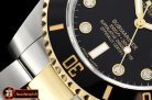 Rolex Submariner 116613 Cer YG/SS Black Diam GMF A2836