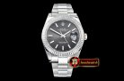 Rolex Datejust II DJ2 41mm Oyst Flt 904L SS/SS Grey/Stk ARF Asia 2824