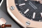 AP0378I - Royal Oak Diver SS/RU RG Bez Black JHF A2813 Mod3120