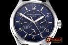 Vach. Constantine Traditionnelle Day-Date & Power Reserve SS/LE Blue A2475